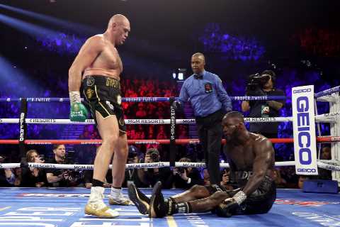 Deontay Wilder aided by George Foreman after losing to Tyson Fury who ‘knew how he felt after Ali’..
