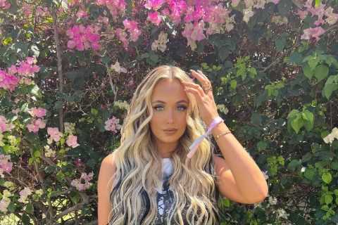 Love Island’s Millie Court shows off her hair transformation with long black extensions