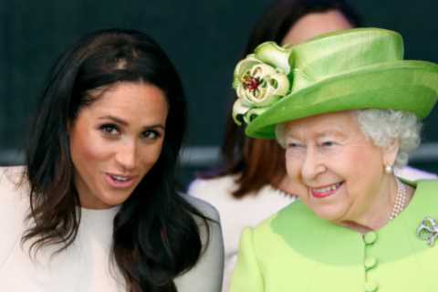 Meghan Markle risks the wrath of the Royal Family after hailing her and Prince Harry’s ‘service’