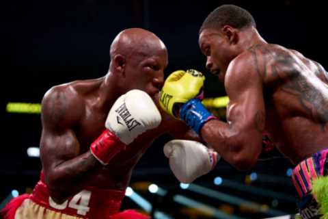 Errol Spence Jr vs Yordenis Ugas scorecards revealed with US champ DOMINATING before brutal..