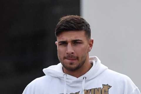 Tommy Fury heads out with mum Chantal and dad John in Cheshire as he prepares for fight on Tyson..
