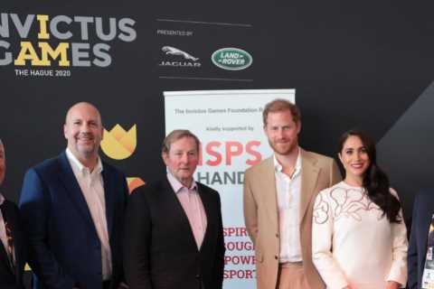 Prince Harry speaks for first time about secret Queen meeting with Meghan saying ‘it was great to..