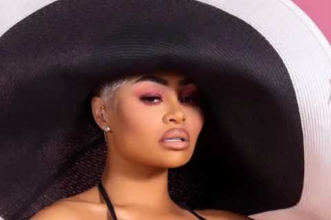Blac Chyna almost slips out of bikini in new photos ahead of trial for $100M lawsuit against the..