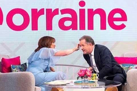 Piers Morgan jokes he’ll storm back onto Good Morning Britain to get its ratings back up as he..