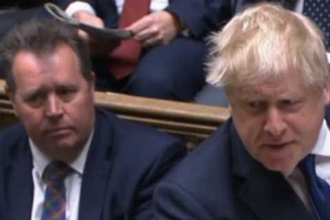 Boris Johnson says Keir Starmer is ‘out of his tiny mind’ during furious PMQs clash on Partygate..