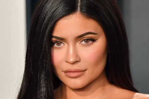 Kylie Jenner shows off TV room inside her massive $36M LA home featuring flat-screen TV and cream..