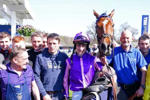 Jockey Brian Hughes joins elite club of AP McCoy and Richard Johnson as he rides amazing 200th..