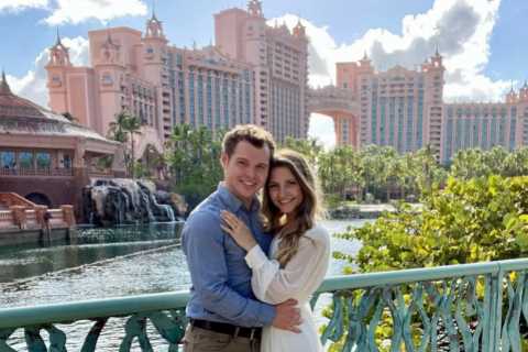 Jeremiah Duggar’s wife Hannah breaks modesty rules &amp; poses in a see-through white dress on..