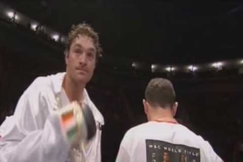 Tyson Fury looks almost unrecognisable as fresh-faced 20-year-old kid with curly hair in amazing..