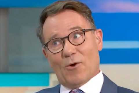 Kate Garraway accused of having cosmetic surgery by Good Morning Britain co-star Richard Arnold in..