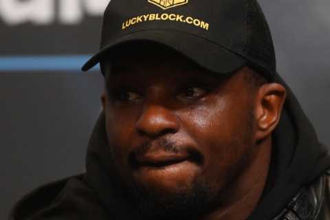 ‘Focus on Usyk’ – Dillian Whyte tells Anthony Joshua he’s not welcome at Wembley for Tyson Fury..