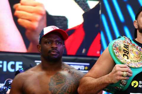 Dillian Whyte insists Wembley war with Tyson Fury is the ‘Battle of the Mad Men’ and vows to go for ..