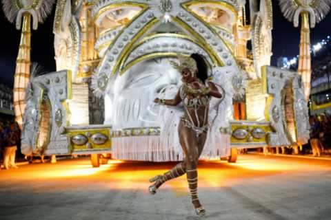 Carnival returns to Rio de Janeiro after two years due to Covid pandemic in explosion of colour and ..
