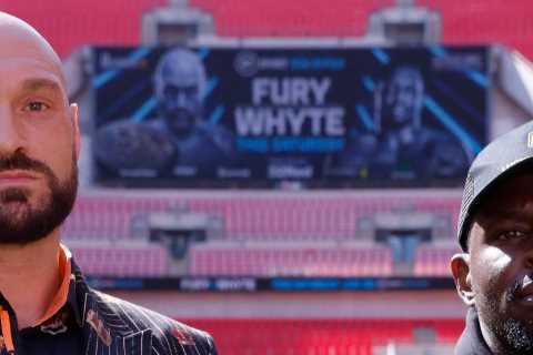 Tyson Fury has gone from outcast to the hottest ticket in British sport with 94,000 at Wembley for..