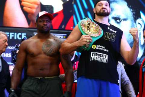 Tyson Fury vs Dillian Whyte start time TONIGHT – ring walk time for heavyweight clash