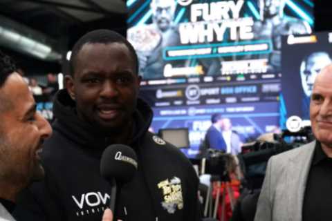 ‘Have your tin hat on pal’ – John Fury warns David Haye not to attend Tyson vs Whyte fight AGAIN..
