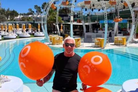 Inside Wayne Lineker’s 60th in Ibiza with bikini clad girls and Love Island stars – but brother..
