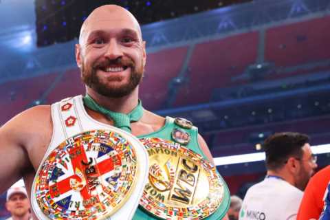 Ultimate showman Tyson Fury claims he’s ready to ‘leave the crowd wanting more’… but nobody..