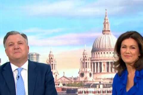 Richard Madeley REPLACED on Good Morning Britain as Susanna Reid returns from one-day stint in..