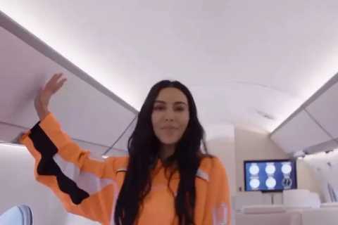 Kim Kardashian’s fans furious after her ‘environmentally harmful’ flights on private jet as she..