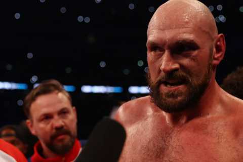 Retired Tyson Fury says Oleksandr Usyk fight will ‘NEVER’ happen… but claims he would ‘punch him..
