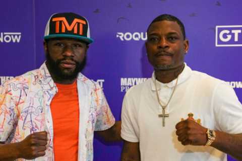 Floyd Mayweather, 45, wants to ‘get it on’ in fight with Amir Khan and tried to talk British legend ..