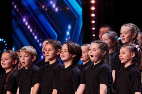 Britain’s Got Talent’s Armed Forces children’s choir say singing helps them while their parents are ..
