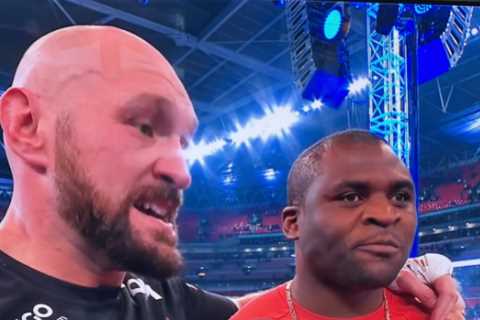 UFC champ Francis Ngannou vows to KO Tyson Fury and warns Gypsy King not to ‘count him out’ in..