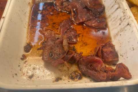 ‘Disgusting, it looks like dog chews’ – Windsor racecourse blasted over ‘crap’ food
