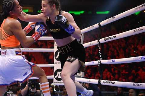 Katie Taylor v Amanda Serrano Croke Park rematch reportedly being planned for October as talks..