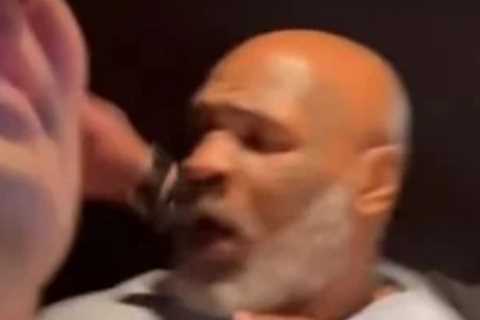 Mike Tyson has another run-in with fan just weeks after boxing legend beat a passenger on plane