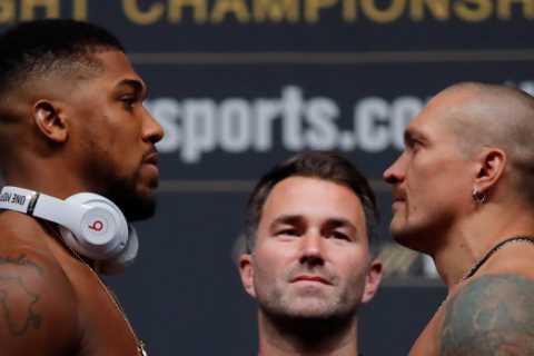Anthony Joshua set to snub DAZN and STAY with Sky Sports in new TV deal that would include..