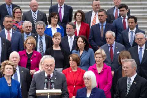Democrats Vow a Response to Roe’s Demise but Have Few Options