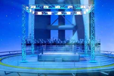 First look at design for 700ft high HELIPAD ring where Floyd Mayweather will fight Don Moore in..
