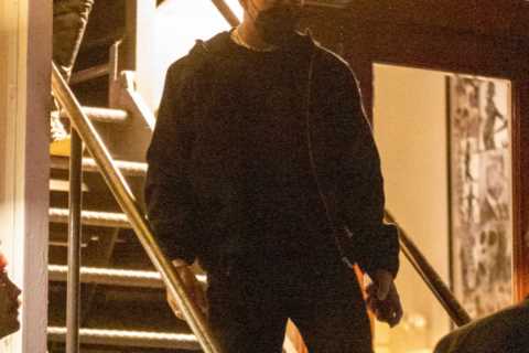Lewis Hamilton leaves club with two mystery ladies after F1 star spends night partying in New York..
