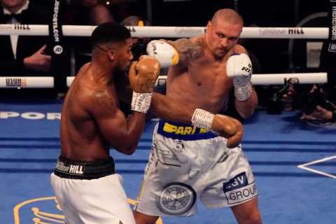 ‘Back to basics’ – Anthony Joshua reveals he will seek KNOCKOUT win in Usyk rematch and says boxing ..