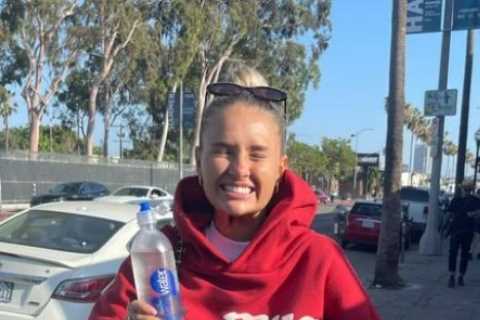 Molly-Mae Hague wears £650 hoodie for casual day out in LA with Tommy Fury