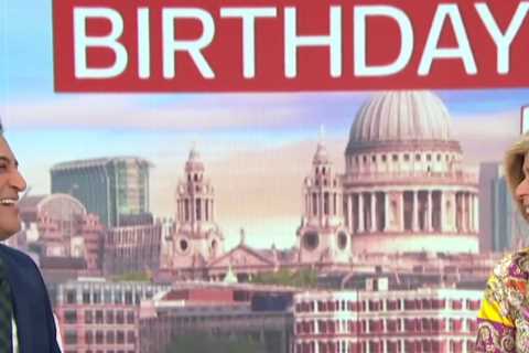 Kate Garraway has a surprise birthday celebration on Good Morning Britain after ‘urgent dramas’ at..