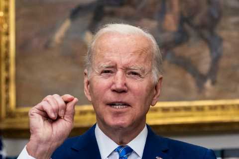 Biden and Harris meet with labor organizers from Amazon and Starbucks.
