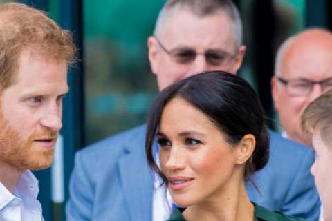 Meghan Markle and Prince Harry WILL attend Queen’s jubilee with Archie &amp; Lilibet but are banned ..