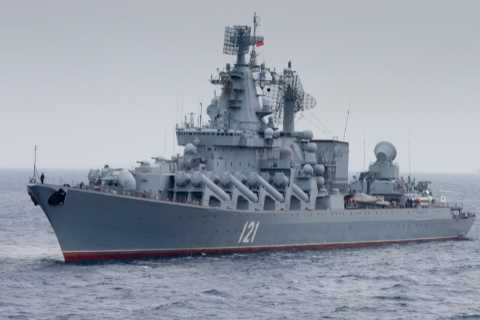 U.S. Intelligence Helped Ukraine Strike Russian Flagship, Officials Say