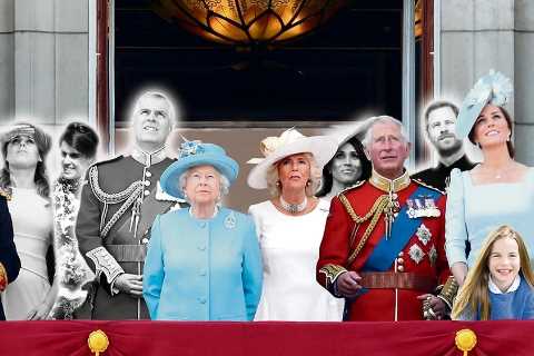 The Queen bans Harry, Meghan &amp; Andrew from appearing on Buckingham Palace balcony for Platinum..