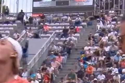 Watch shocking moment Denis Shapovalov screams ‘shut the f*** up’ at Italian Open crowd after row..