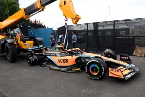 Lando Norris hits out at ‘crap’ Miami GP circuit after its F1 debut as he calls the track surface..