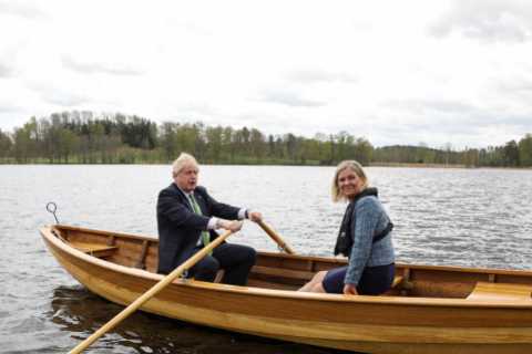 Britain will deploy soldiers if Russia ever invades Finland or Sweden, Boris Johnson pledges