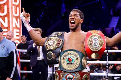 Anthony Joshua closing in on Oleksandr Usyk rematch in Middle East on July 23 as Eddie Hearn..