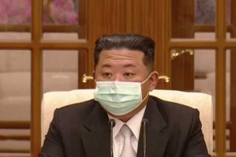 Masked Kim Jong-un FINALLY admits Covid is in North Korea as he plunges country into full lockdown