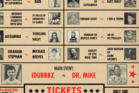 Creator Clash – iDubbbz vs Dr Mike: Live stream, start time, line-up, fight card for YouTuber..