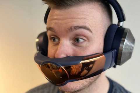 I tried Dyson’s whacky new headphones that double up as an AIR FILTER mask – is this the future..