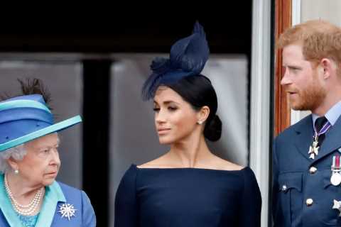 Harry and Meghan told Queen they never wanted to be on the Buckingham Palace balcony at Platinum..